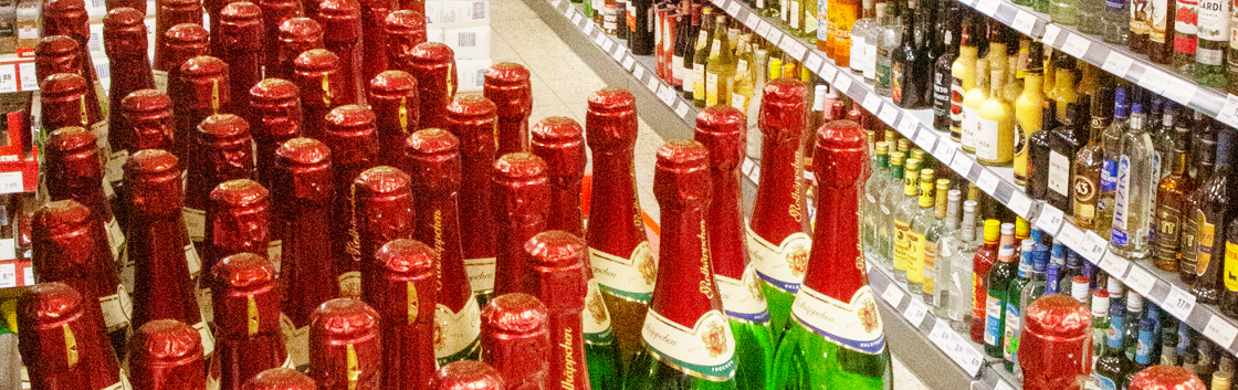 Pettendorfladen supermarkt sekt schnaps